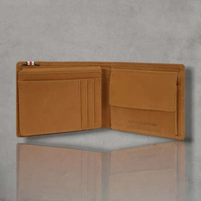 Pit Bull Portfel skórzany Lin Wood 2 brązowy