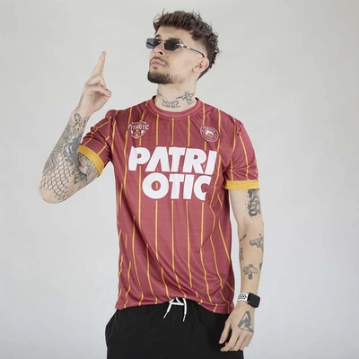 Koszulka Patriotic Cls Football Rust czerwona