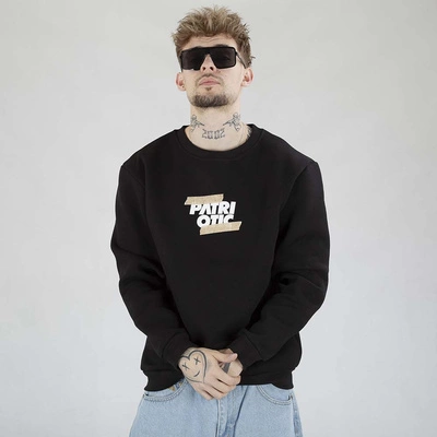 Bluza Patriotic Crewneck Cls Sticker czarna