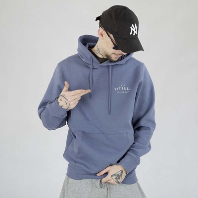 Bluza Pit Bull Hoodie Sampson niebieska jeans