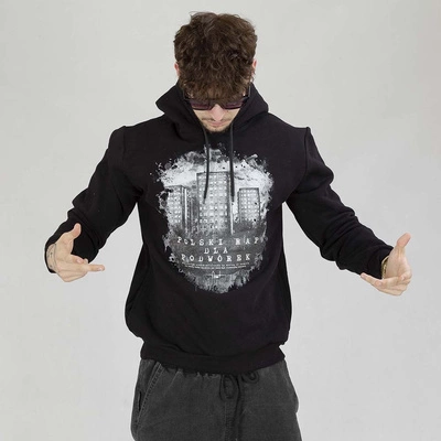Bluza Dudek P56 Hoodie Bloki czarna