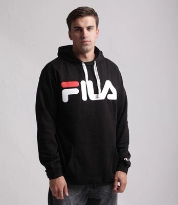 FILA-Classic Logo Kangurka czarna