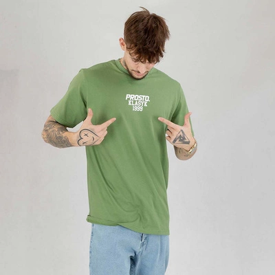 Koszulka Prosto Staples zielona