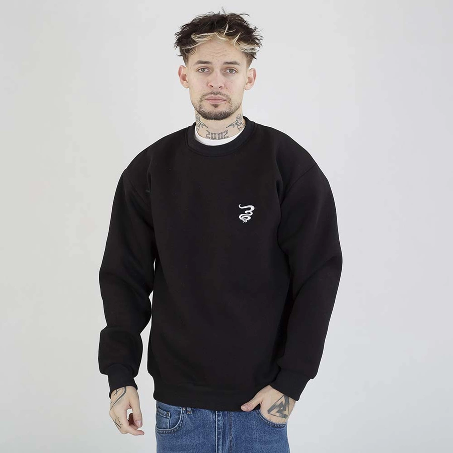 Bluza Grube Lolo Bez Kaptura Mini Dymek czarna