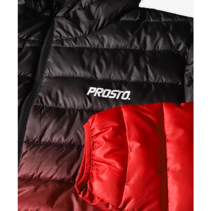 Kurtka Prosto Ultralight Gradient czerwona