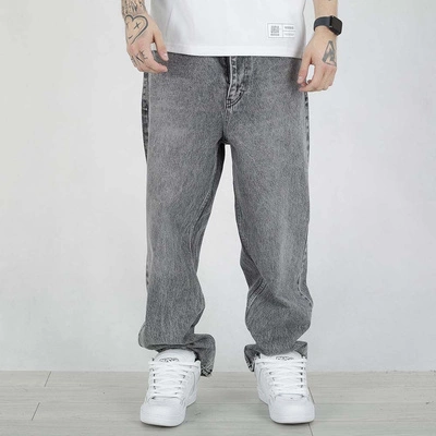 Spodnie Baggy I8 Denim BAG67 szare