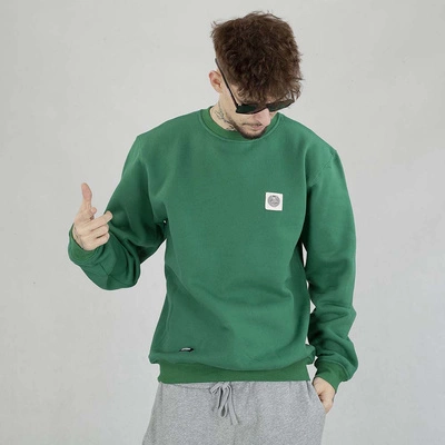 Bluza Mass Crewneck Patch zielona