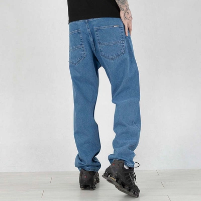 Spodnie Mass Jeans Baggy Fit Slang blue