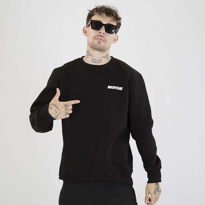 Bluza Motive Crewneck Self czarna niebieska