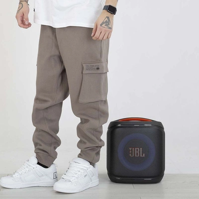 Spodnie dresowe Pit Bull cargo Cypress Sport szarobrązowe