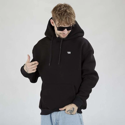 Bluza Patriotic Z Kapturem CLS Mini Haft Oversize czarna