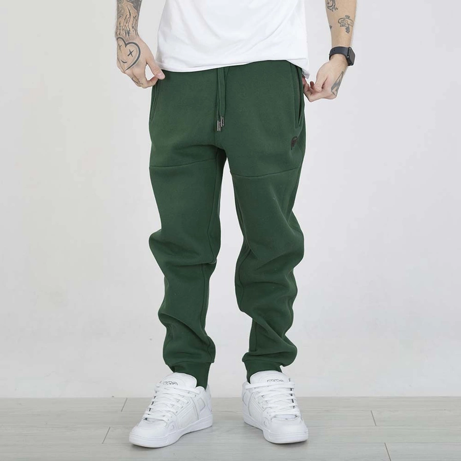 Spodnie Dresowe Pit Bull Small Logo HD zielone