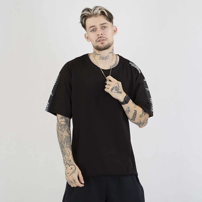 Koszulka Chada Kastet Tape Oversize czarna