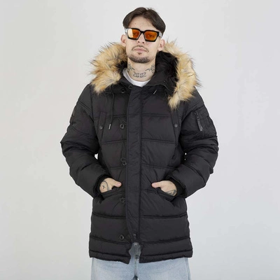 Kurtka Zimowa Parka Pit Bull Kingston II czarna