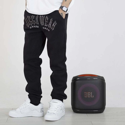Spodnie Dresowe Jigga Wear Trap Logo czarne
