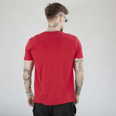 Koszulka Alpha Industries Basic T ML 118533 czerwona