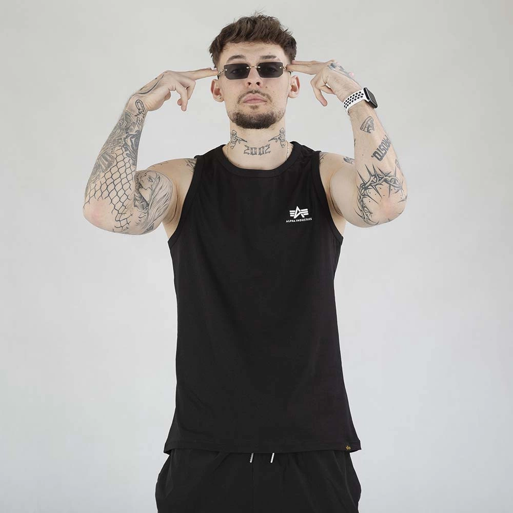 Tank Top Alpha Industries 196541 czarny