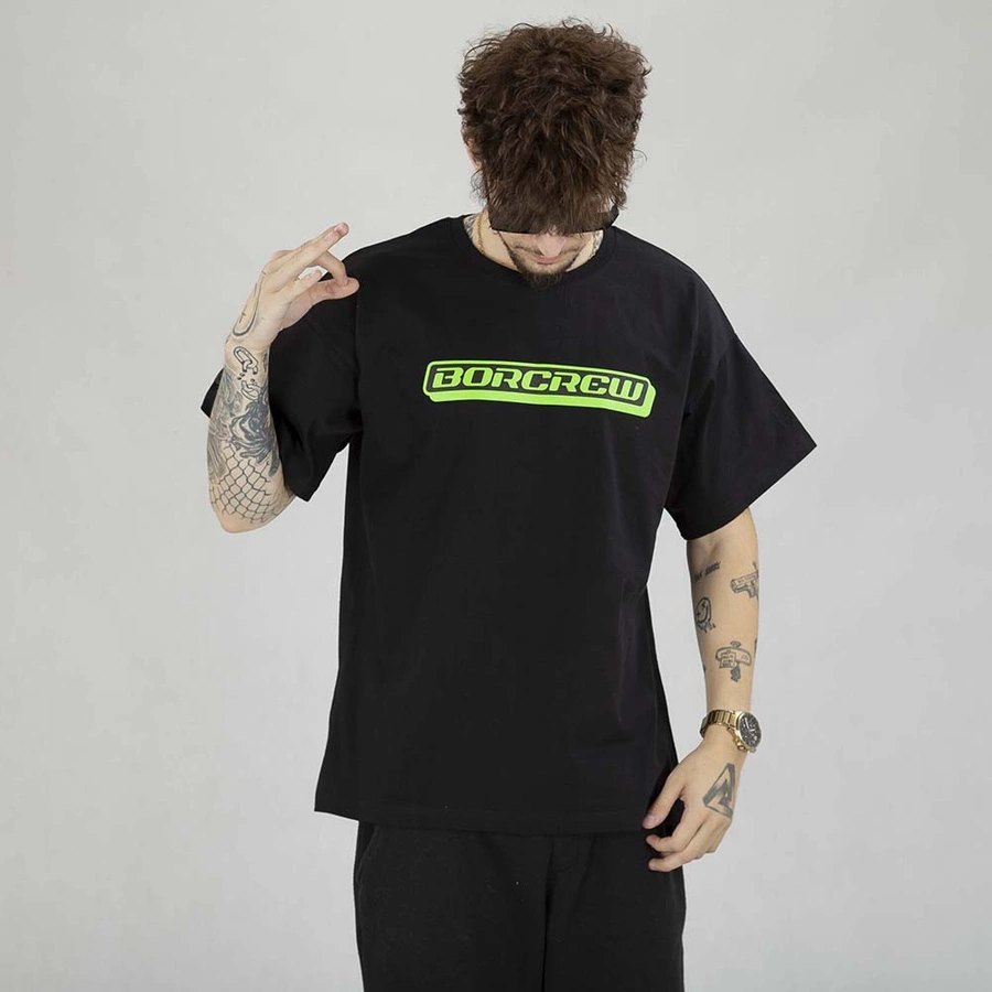 Koszulka Biuro Ochrony Rapu BOX T-Shirt Oversize czarna