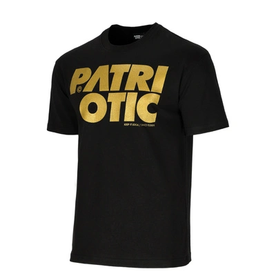 T-shirt Patriotic CLS czarno złoty