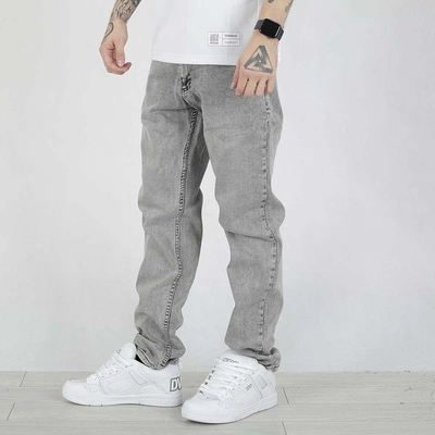 Spodnie Regular I8 Denim REG05 jasne szare