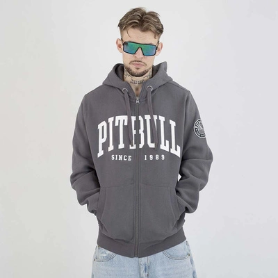 Bluza Pit Bull Hoodie ZIP Norton grafitowa