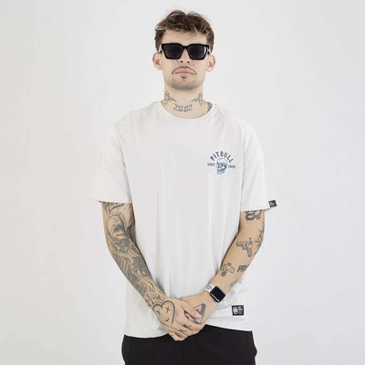 Koszulka Pit Bull Skull Surf biała