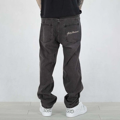 Spodnie Mass Jeans Extra Baggy Fit Initials black washed