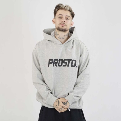 Bluza Prosto Hoodie Big Log szara