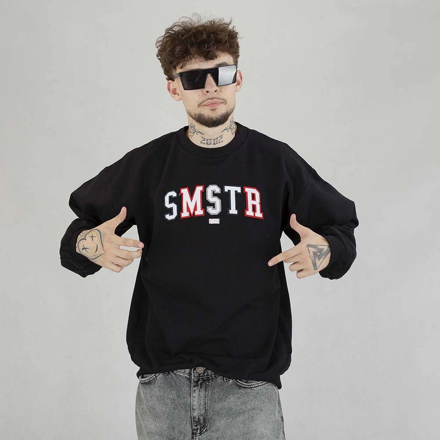 Bluza Crewneck SSG SMSTR Oversize czarna