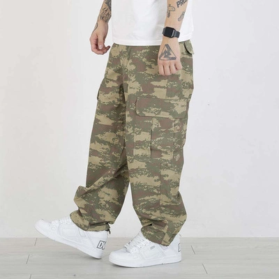 Spodnie Jigga Wear Military Jogger zielone camo