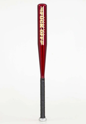 Kij Bejsbolowy aluminiowy Red Eyes Fuck Off bordowo złoty