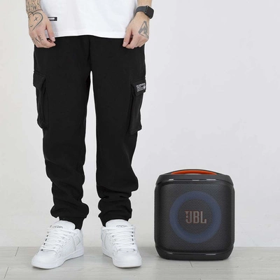 Spodnie dresowe Pit Bull cargo Cypress Sport czarne