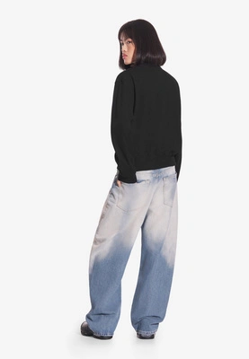 Bluza Prosto Crewneck Ribbed czarna