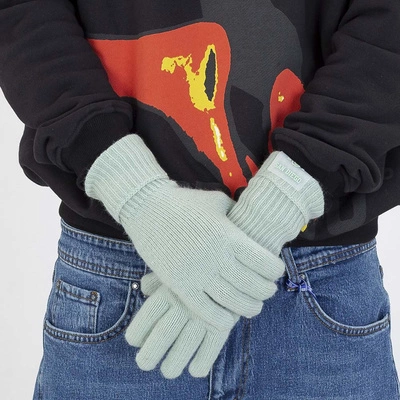 Rękawiczki materiałowe Love PB miętowe