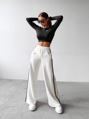 Spodnie Damskie Olavoga Deline ecru