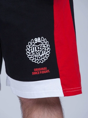 Mass Kyoto Spodnie Krótkie Czarne