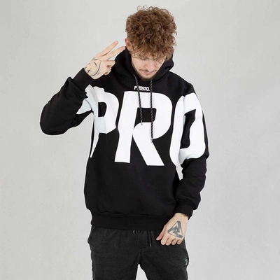 Bluza Prosto Hoodie Zorvex czarna