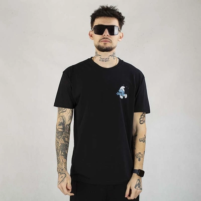 Koszulka Smerfy Runaway 3Pak biały niebieski czarny