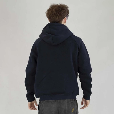 Bluza Grube Lolo Hoodie ZIP Badge granatowa