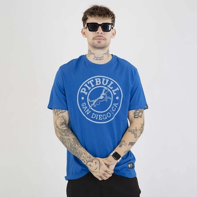 Koszulka Pit Bull San Diego Ca niebieska