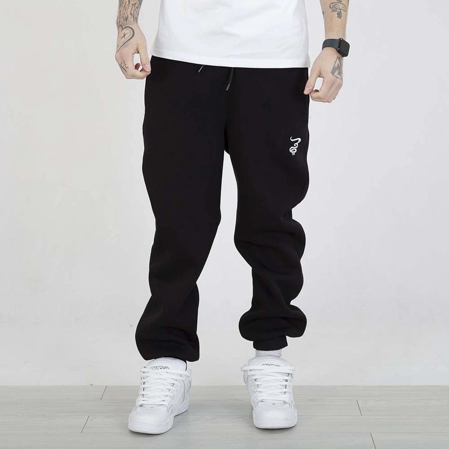 Dresy Grube Lolo Dymek Haft czarno białe