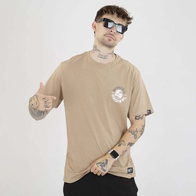 Koszulka Pit Bull Dog SD beżowa