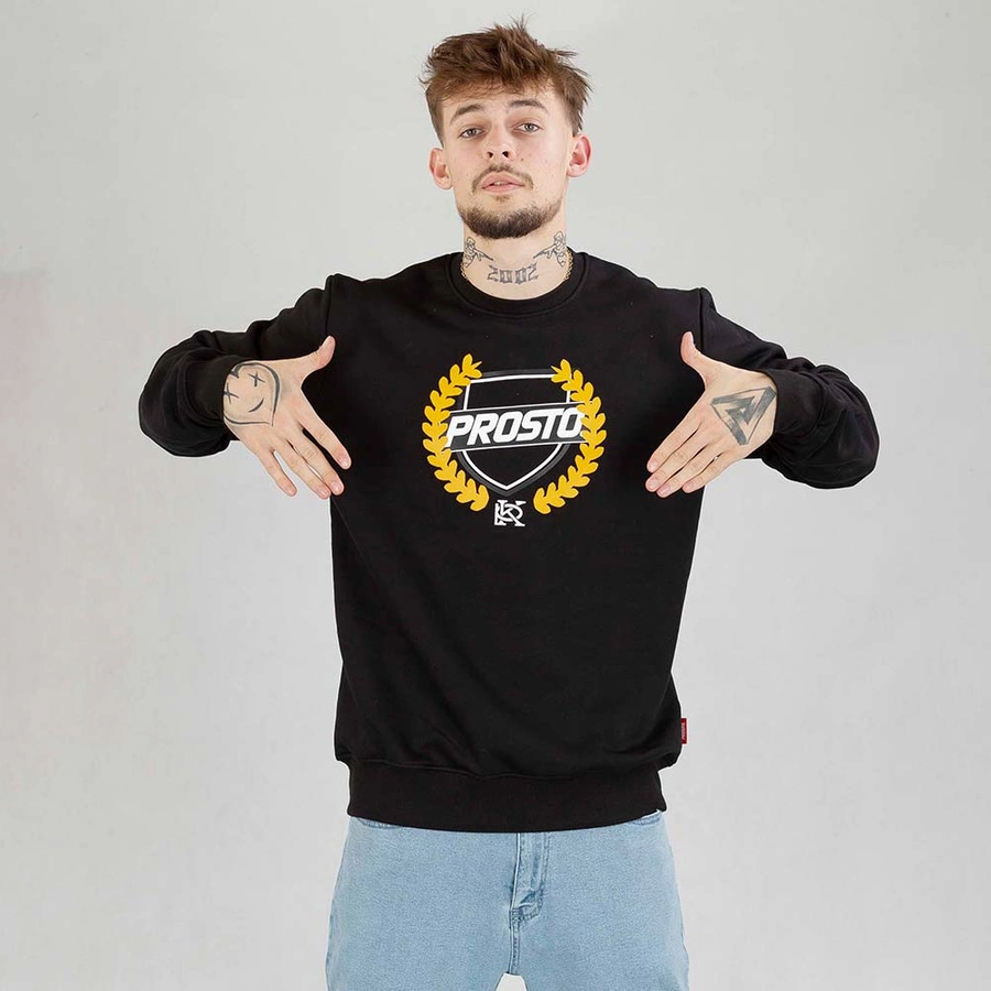 Bluza Prosto Crewneck Muel czarna