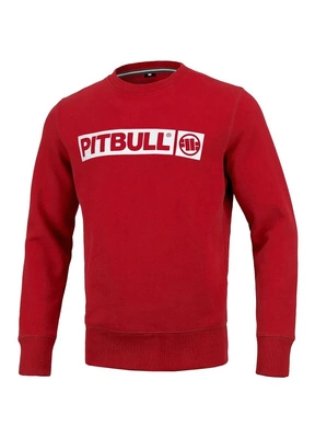 Bluza Pit Bull  Crewneck Terry Group Hilltop czerwona