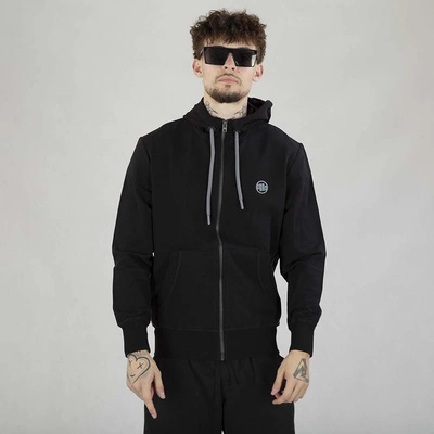 Bluza Pit Bull Hooded Zip French Terry Lotus czarna