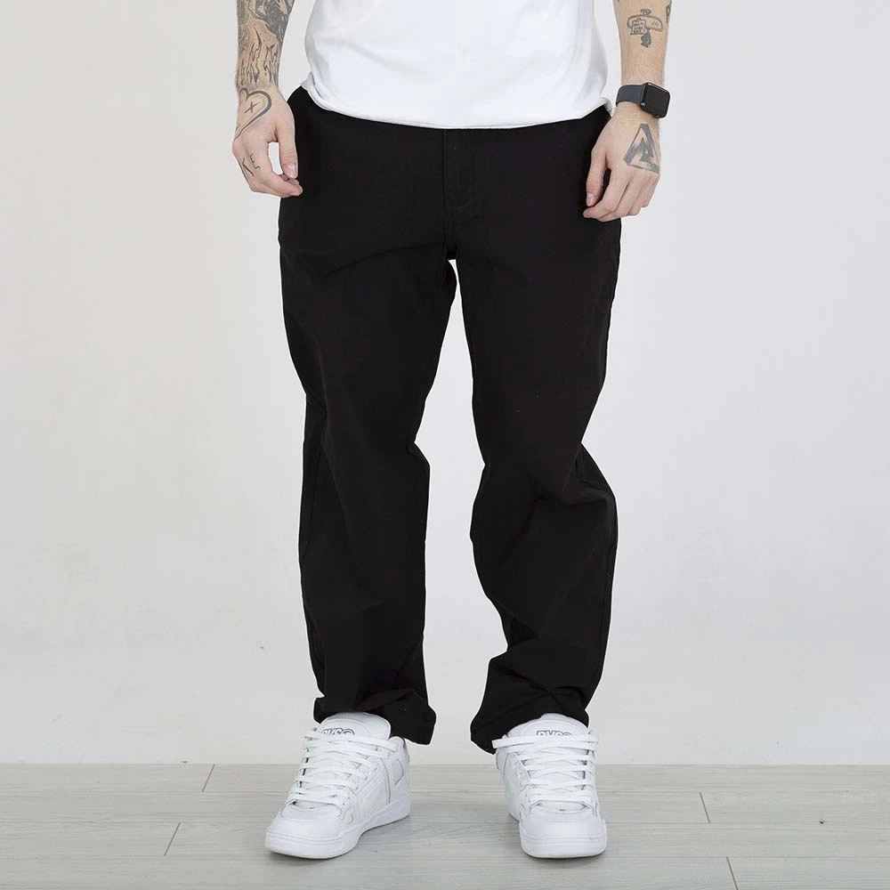 Spodnie Regular Prosto Petrol czarne