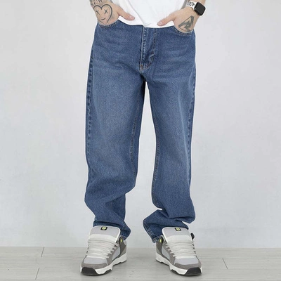 Spodnie Baggy I8 Denim BAG53 niebieskie
