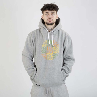 Bluza Mass Hoodie Patchwork szara