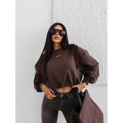 Bluza Olavoga Grav brązowa