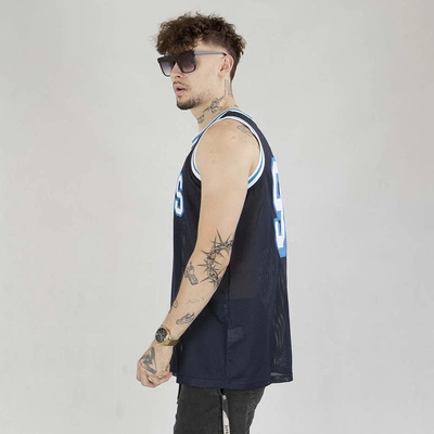 Tank Mass Club Mesh Jersey granatowy